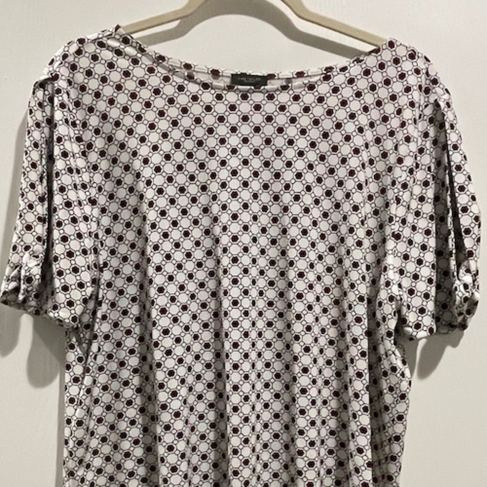 stretch jersey knit top